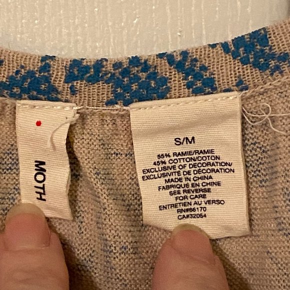 GUC Anthropologie S/M Sleeveless Floral Top - Picture 6 of 8